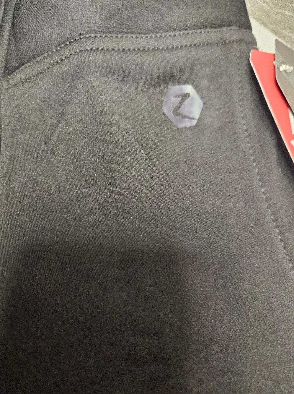 Horze active tights riding pants fleece winter Kids EU 110/ US XXS New Black